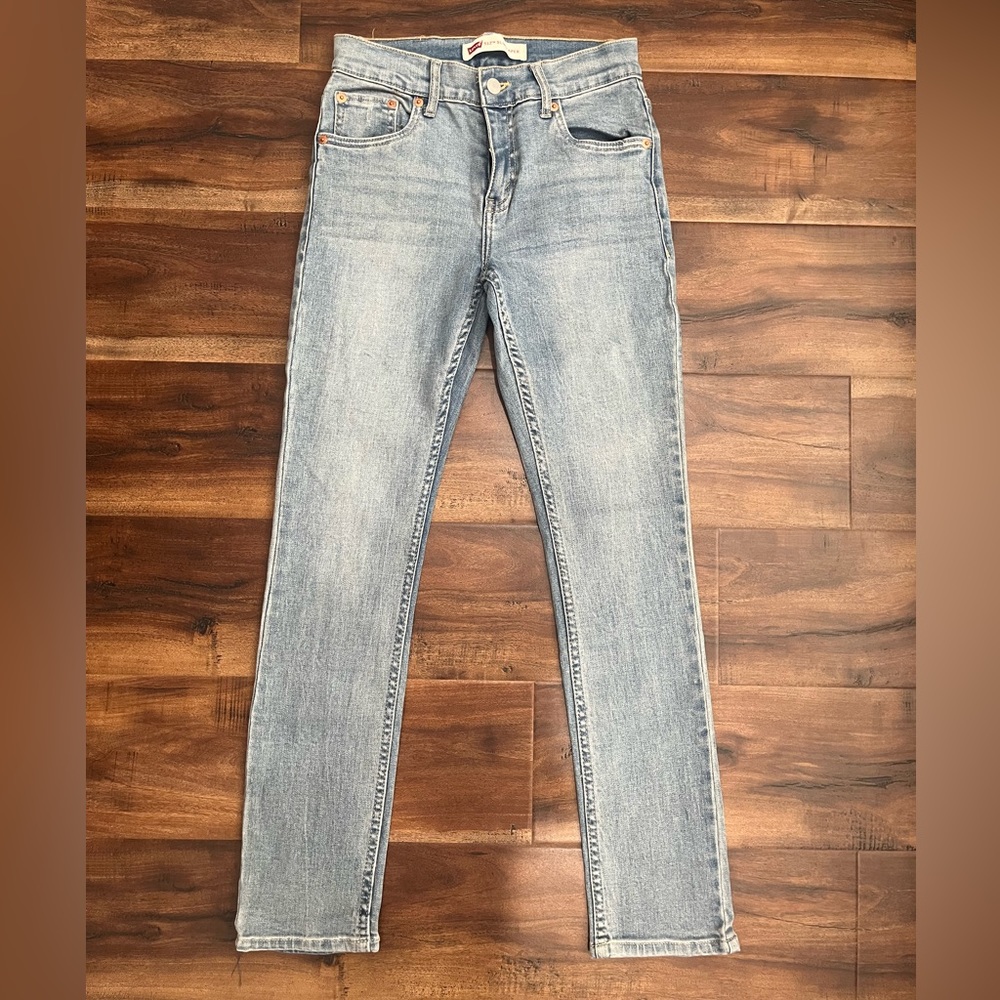 Brand New Boy 512 Slim Taper Levi’s Light Blue Denim
